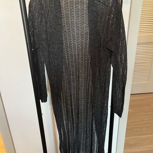 Daytrip Black Long Cardigan